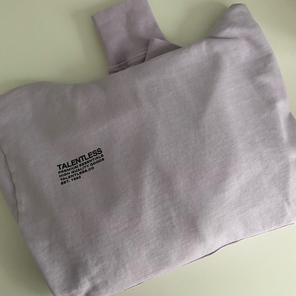 PURPLE TALENTLESS HOODIE SMALL